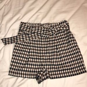 Plaid forever 21 shorts